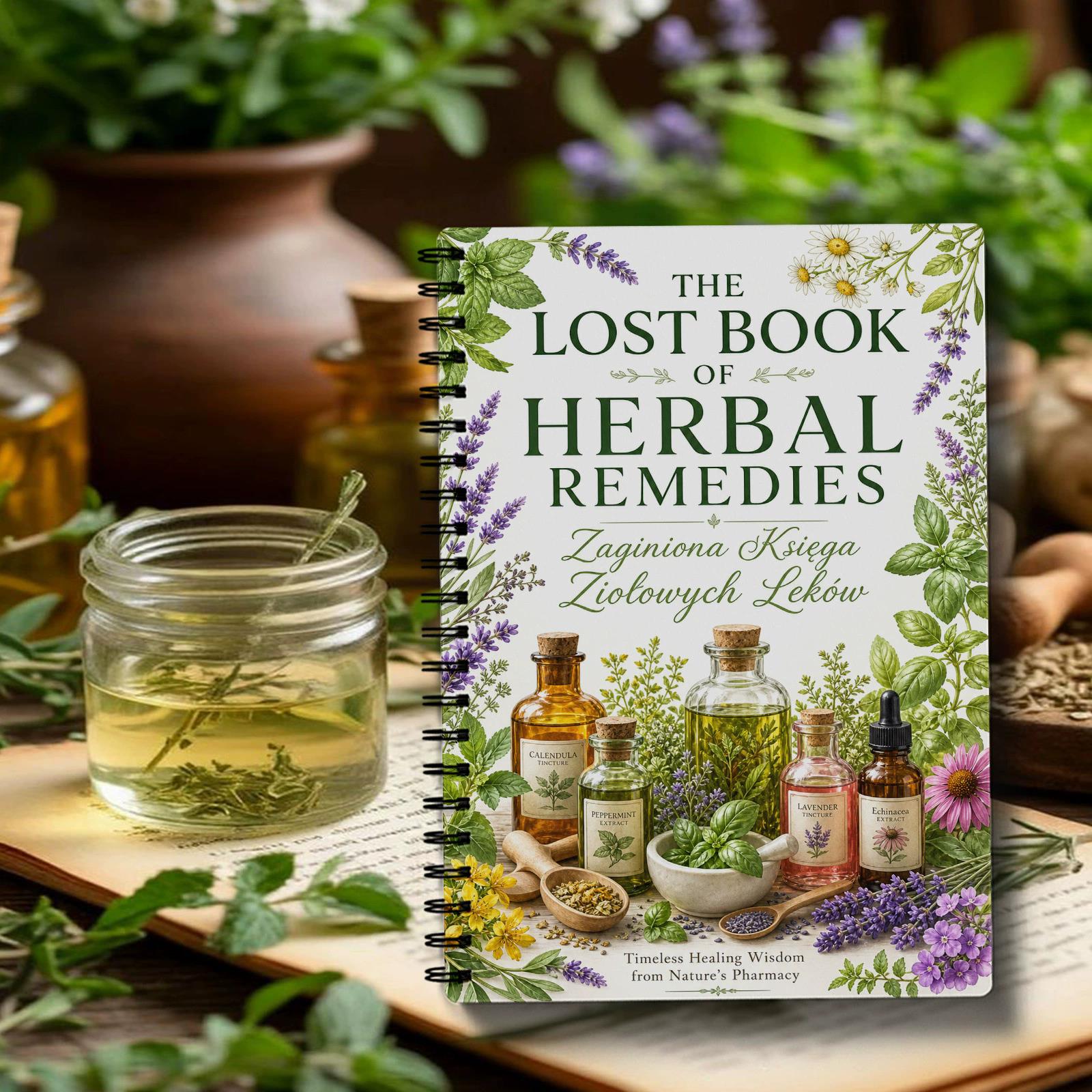 ハーバルレメディーズ スパイラルノート ポーランド版 カバー - Herbal Wellness Remedy のレビューと価格