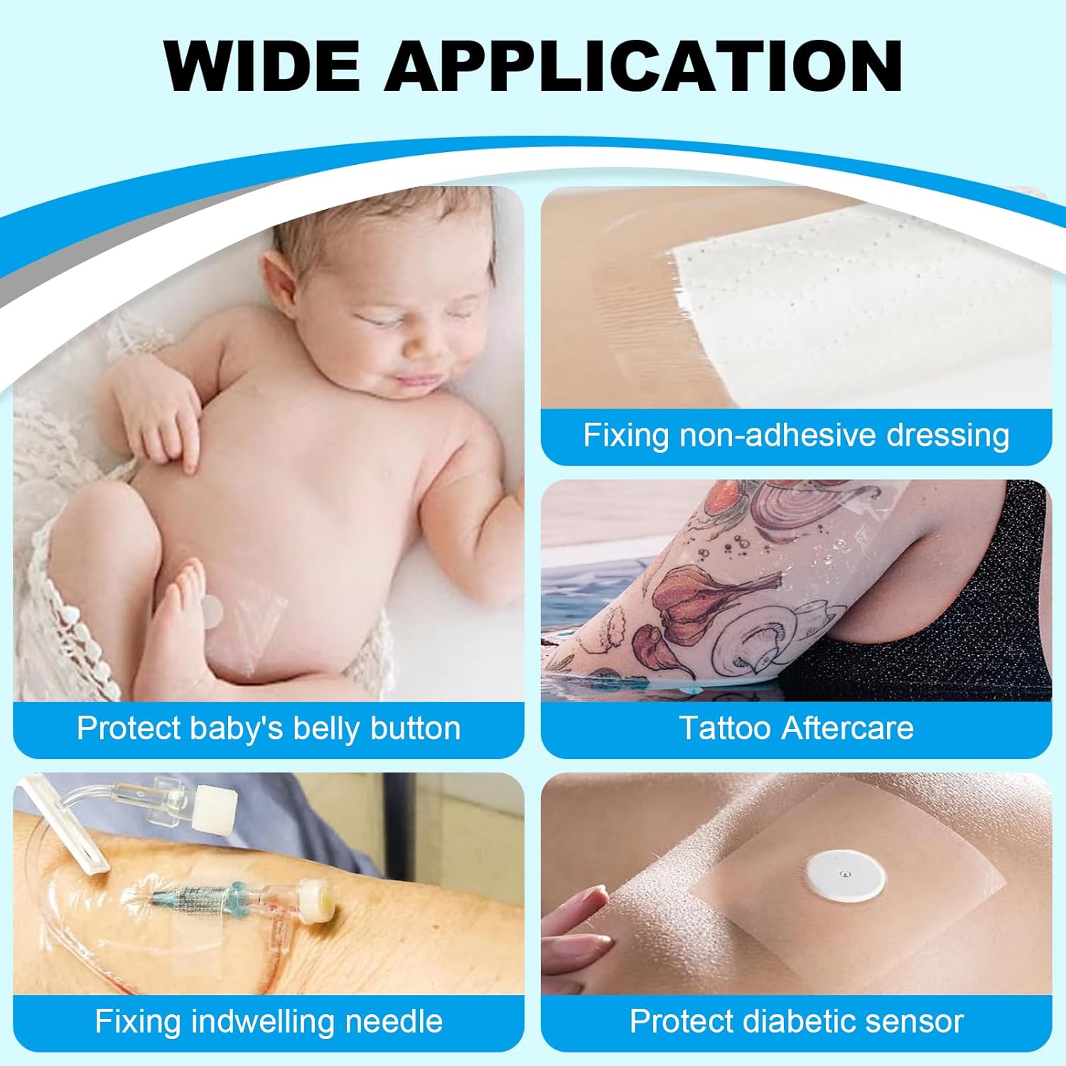防水保護タトゥーフィルム PUテープ アフターケア用 タトゥ - Healing Wellness のレビューと価格