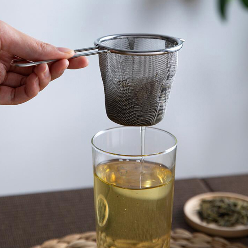 ステンレス製茶こし 再利用可能 茶漏れ防止フィルター ティー - Herbal Wellness Tea のレビューと価格