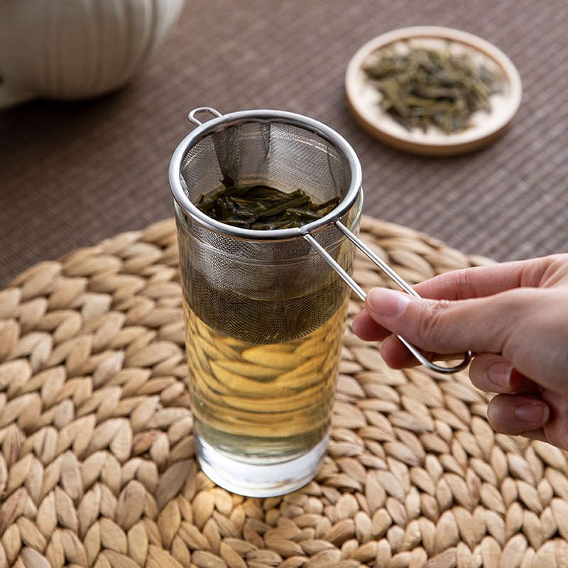 ステンレス製茶こし 再利用可能 茶漏れ防止フィルター ティー - Herbal Wellness Tea のレビューと価格