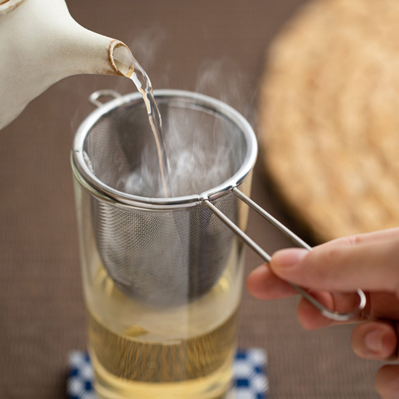ステンレス製茶こし 再利用可能 茶漏れ防止フィルター ティー - Herbal Wellness Tea のレビューと価格