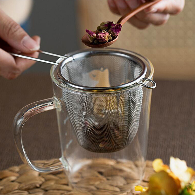 ステンレス製茶こし 再利用可能 茶漏れ防止フィルター ティー - Herbal Wellness Tea のレビューと価格